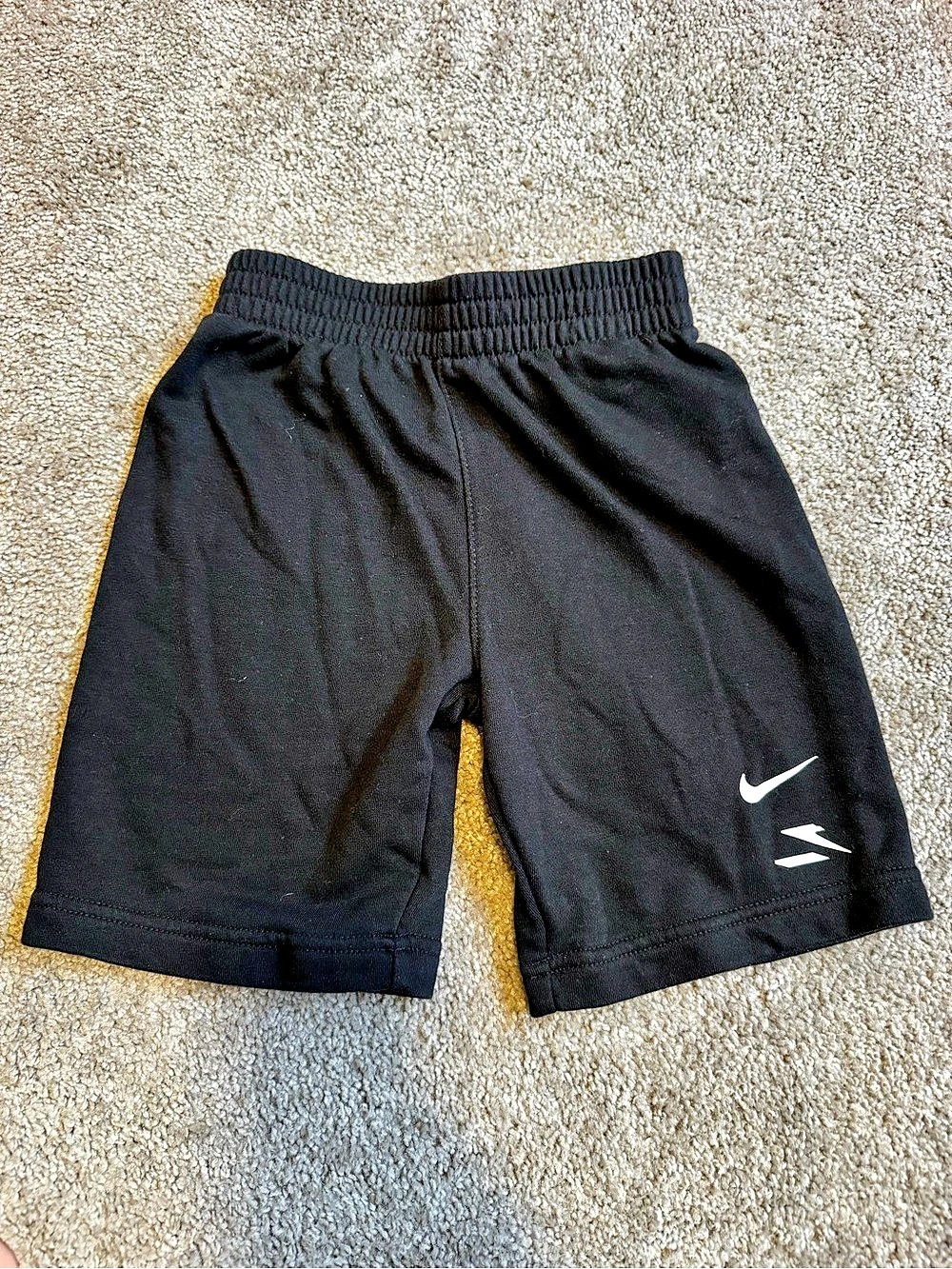 3 BRAND Boys Athletic Shorts Black Size 7